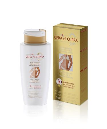 Cera Di Cupra Sun Milk SPF 30 for Sensitive Skin - Best Sun Protection for Healthy Skin | Shop Internationally - Buy Online on GoSupps.com