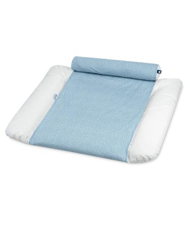 Julius Z llner LOOP JACOB Changing Mat Cover 75x85 cm - Made in Germany Jersey Tiny Squares Greenery - International Shipping Available - Buy Online on GoSupps.com