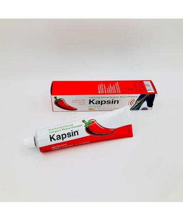 Apipharma Kapsin Natural Cream for Joint & Muscle Pain Relief - Pepper Extract & Propolis Infused - Buy Online on GoSupps.com