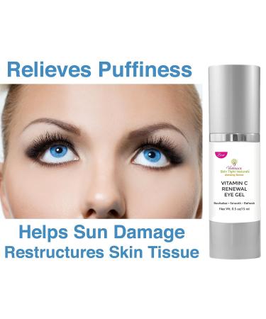 Vitamin C Eye Renewal Gel - Collagen & Elastin Serum for Maximum Results - Buy Online on GoSupps.com