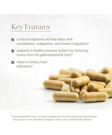 AKSHAR Ayurveda - Haritaki Lax Aid Capsules for Natural Constipation Relief & Indigestion Support - Plant Based Digestive Aid for Regularity & Gentle Rejuvenation - Vegan Cruelty Free (60 Count) - Buy Online on GoSupps.com