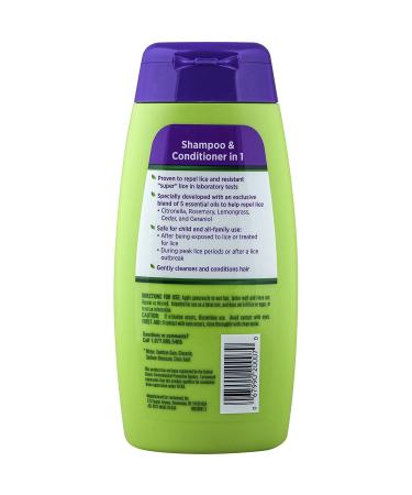 Lice Shield 2-in-1 Shampoo & Conditioner 10oz - Effective Lice Treatment - Buy Online on GoSupps.com
