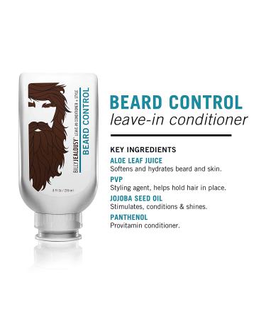 Buy Billy Jealousy Beard Control Leave-In Conditioner 8 oz | Best Beard Care & Styling - Buy Online on GoSupps.com