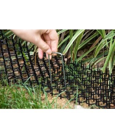 OCEANPAX Cat Repellent Mat 8.47 x 6.3 Inch - 12 Pack Pest Strips with Plastic Spikes for Cats - Includes Staples and Zip Ties - Buy Online on GoSupps.com