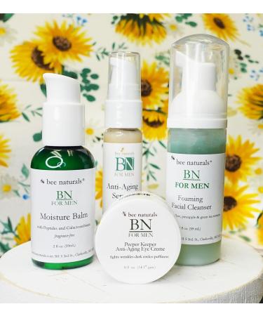 Shop Bee Naturals for Men Essential Skincare Kit - International Shipping Available - Buy Online on GoSupps.com