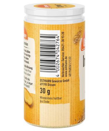 Buy Ostmann Ground Ginger - Pack of 4 (4 x 30g) | Premium Quality International Shipping - Buy Online on GoSupps.com