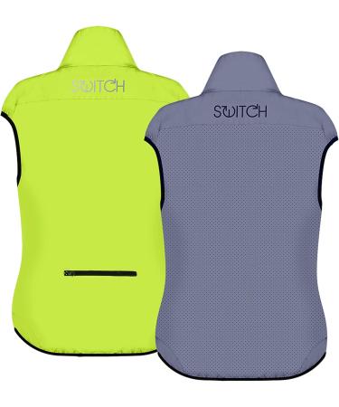 Proviz Women's Switch Gilet Vest 8 - Lightweight Reflective Silver-Grey for Ultimate Visibility & Comfort - Buy Online on GoSupps.com