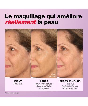 Revlon S rum Teint Illuminance Triple Acide Hyaluronique Unifie le teint au fil du temps et hydrate tout au long de la journ e SPF 15 317 Tan Sand 28 ml - Buy Online on GoSupps.com