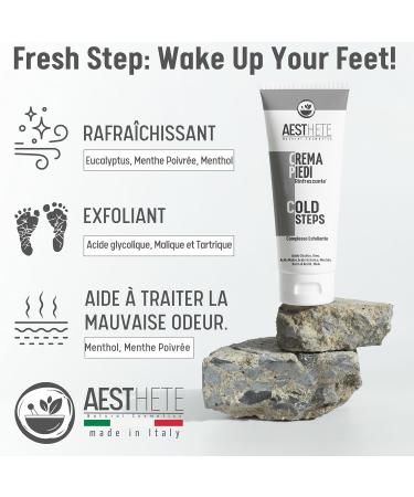 Very Dry and Damaged Foot Cream Exfoliating Urea + Glycolic Acid 200 ml Refreshing Anti-Odour Moisturizing for Cracked Heels and Dry Feet Contrasting Calluses Calluses Cuts - Aesthete - Buy Online on GoSupps.com
