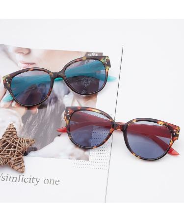 EYEGUARD Bifocal Reading Sunglasses UV400 Protection 2.25 Green Stylish Readers for Women - Buy Online on GoSupps.com