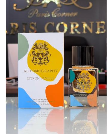 Paris Corner CITRONE VANILLE EDP Autobiography Men's Eau de Parfum Fragrance Scent for Him 2 Fl Oz PERFUMES Lemon Bergamot And Vanilla 2 Fl Oz (Pack of 1) - Buy Online on GoSupps.com