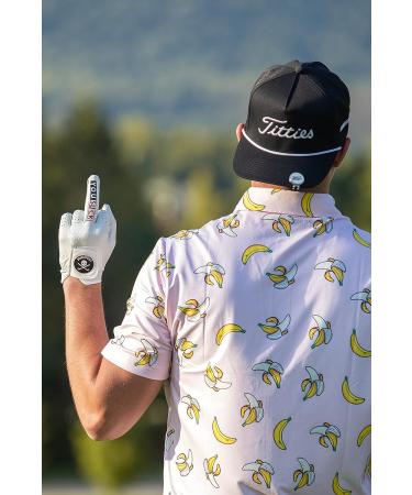 SHANKITGOLF You Suck Funny Golf Glove - Cabretta Leather Compression-Fit for Men & Women - Breathable, Stable Grip - Golf Gift (Large, Left Hand) - Buy Online on GoSupps.com