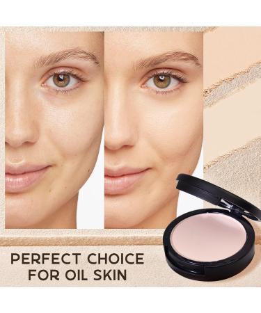 DAGEDA Matte Pressed Powder | Oil Control Lightweight Setting Powder | Waterproof Long-Lasting Powder Makeup (02 Nature) - Shop Internationally - Buy Online on GoSupps.com