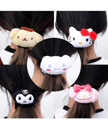 Kawaii Kitty Hair Accessories Gift Set - 5 Styles My Medy Kumi Hair Clips, Headband, Hairpins | Kitty Cat and Friends Collection (Papa-5HC+HT-Sanliou) - Buy Online on GoSupps.com