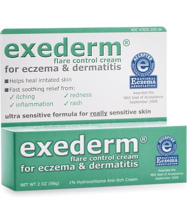 Exederm Flare Control Cream and Daily Moisturizer for Eczema & Dermatitis - Buy Online on GoSupps.com