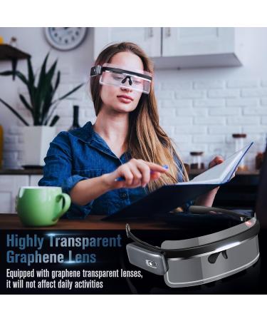 Buy Hiboom Heated Eye Mask - Infrared Graphene Therapy for Dry Eyes Cordless Electric Eye Mask for Men & Women | Eye Fatigue Sinus Relief & Blepharitis - Buy Online on GoSupps.com