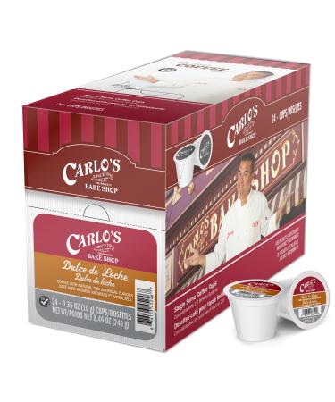 Cake Boss Coffee, Dulce De Leche Flavored Coffee, Single Serve Cups for the Keurig K Cup Brewer, 24Count.