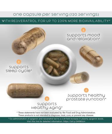 Teaveli Premium Spirulina & Chlorella Capsules with Apigenin Supplement Bundle - Buy Online on GoSupps.com