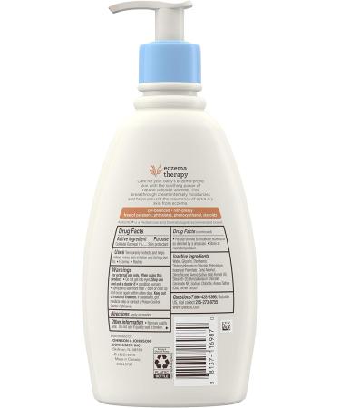 Aveeno Baby Eczema Therapy Moisturizing Cream - 12oz | Soothing Relief for Sensitive Skin | International Shipping Available - Buy Online on GoSupps.com