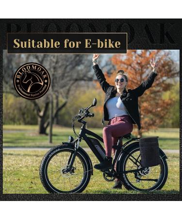 Bloomoak Insulated Saddle Bags - Trail Riding Gear Carrier for Western & English Saddles - Reinforced Stitching, Mesh Pocket (Black) - Buy Online on GoSupps.com