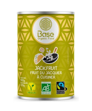 Jackfruit Organic in Pieces Cooking 430g - 220g Drained | No Additives | Non-GMO | Fair Trade Vegan | Vegetarian | Vegan | Sr