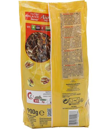 AIME Food for Hamster and Gerbil NUTRI'BALANCE SAVOUR MIX Varied mixed meal with vitamins and fibers 900g - Buy Online on GoSupps.com