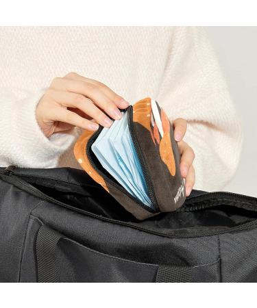 Women's Portable Period Kit - Bonds Storage Bags | Stylish Halter Hey Herbst in Beautiful Mushroom - Ideal for Travel & Daily Use - Buy Online on GoSupps.com