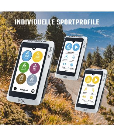 Buy Sigma ROX 12.1 EVO Basic Set - White Bicycle Navigation System | Bluetooth GPS GLONASS | International Shipping Available - Buy Online on GoSupps.com