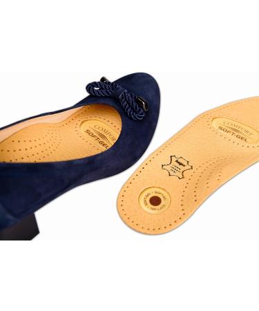 Buy Kaps Relax Gel Leather Orthopedic Shoe Inserts | High-Quality Insoles with Gel Cushions for Men & Women | All Sizes Available (36 EUR) - Buy Online on GoSupps.com