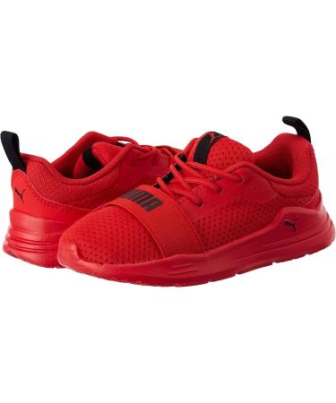 PUMA Unisex Kids Wired Run AC Inf Sneaker - Red, Child Size 6 UK - Buy Online on GoSupps.com
