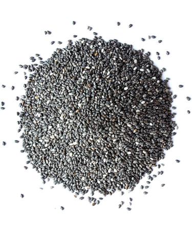 10lb Organic Black Chia Seeds - Non-GMO, Sproutable, Vegan, Keto - Rich in Fatty Acids, Fiber, Protein - Ideal for Chia Pudding, Smoothies, Oatmeal - Buy Online on GoSupps.com