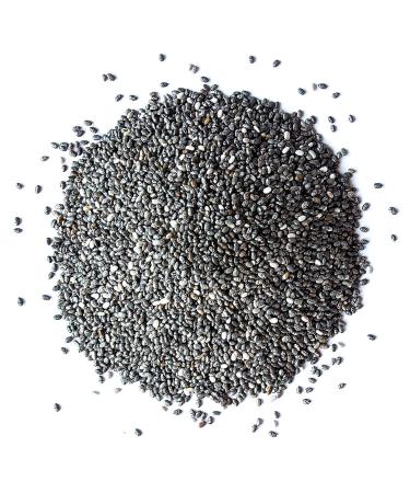 Organic Black Chia Seeds 5 lbs | Non-GMO, Whole & Sproutable | Vegan, Kosher, Keto | Rich in EFAs, Fiber & Protein | Ideal for Chia Pudding & Smoothies | Bulk Pack - Buy Online on GoSupps.com