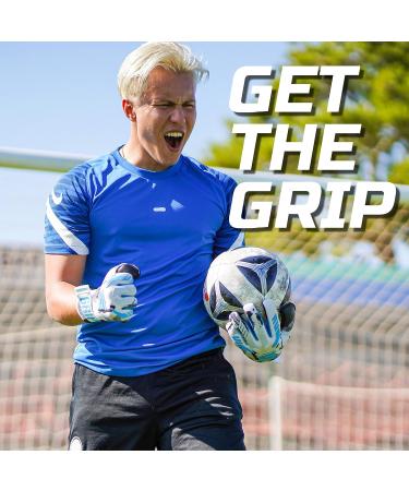 Buy Gripmode Bandit Hybrid Goalkeeper Gloves - Weather-Resistant GripTec Latex | Sizes 7-11 for Kids Teens & Adults - Buy Online on GoSupps.com
