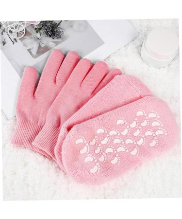 minkissy 6 Sets Spa Moisturizing Socks Moisturizing Gloves Feet Moisturizer Socks Gel Spa Socks Bath Mitt Sleep Gloves Moisturizing Foot Socks Moisturizing Hand Gloves Exfoliating Socks - Buy Online on GoSupps.com