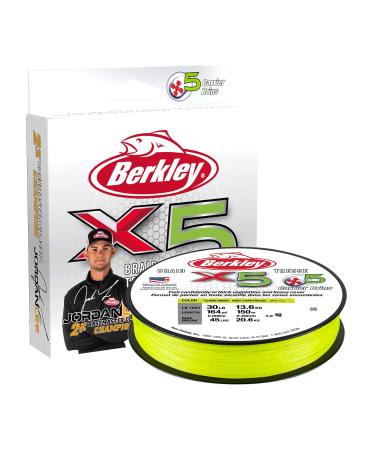 Berkley NanoFil Uni-Filament Fishing Line 164 Yards Flame Green - Jordan Lee (Pro Designed) 20 Pounds