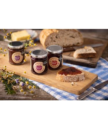 Fruits of the Forage Classic Jam Gift Pack Includes Hedgerow Harvest and Raspberry & Wild Apple Preserve and Heritage Plum Jam Pack of 3 Glass Jars (210g x 210g x 210g) Classic Jam Giftpack - Buy Online on GoSupps.com