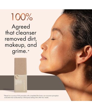 CACAYE 3-in-1 Travel Size Makeup Cleansing Oil - Anti Aging Facial Cleanser with CaCay Oil & Vitamin C for Wrinkles - Mini Makeup Remover for All Skin Types (0.5 oz - Buy Online on GoSupps.com