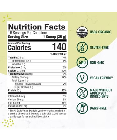 Purely Inspired Organic Protein - Plant-Based Decadent Chocolate 1.5 lbs - Buy Online on GoSupps.com