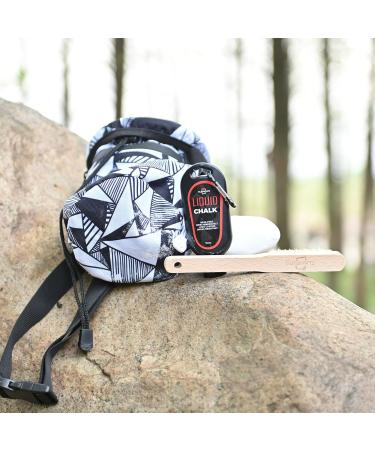 Rock Climbing & Weightlifting Chalk Bag Set - 4 Pack with Refillable Chalk Ball and Liquid Chalk - Gym Equipment Accessories - Buy Online on GoSupps.com