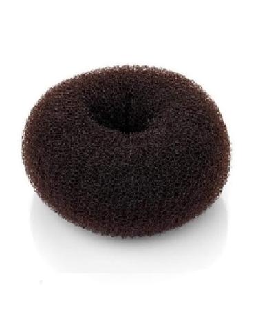 Beaute Galleria Hair Donut Bun Maker Ring Style Mesh Chignon Ballet Sock Bun (Large, Brown) Large (Pack of 1) Brown