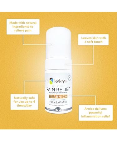 KaLaya Extra Strength Pain Relief Foam with Arnica - Buy Online on GoSupps.com