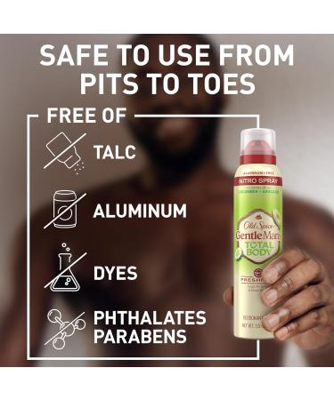 Old Spice Whole Body Deodorant for Men Total Body Deodorant Cucumber + Avocado Aluminum Free Deodorant Spray for 24/7 Freshness // Dermatologist Tested Whole Body Deodorant 3.5 oz - Buy Online on GoSupps.com