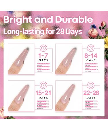 Modelones 12 Colors Acrylic Powder Set - Professional 3D Nail Art Kit for French Extension - Nude Pink Palette for All Seasons - No Lamp Needed - Buy Online on GoSupps.com