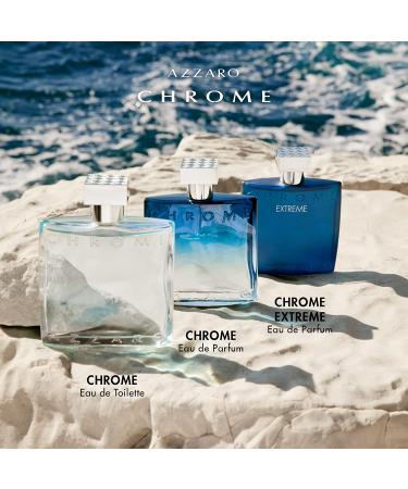 Azzaro Chrome Men's Cologne Eau de Toilette & Eau de Parfum - 3.4 Fl Oz - Fragrances for Men - Buy Online on GoSupps.com
