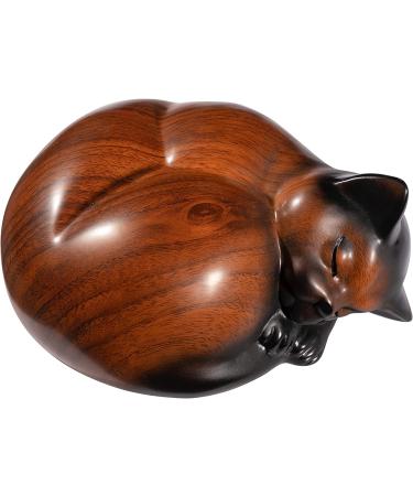 Kriss Art Sleeping Cat Resin Cremation Urn for Ashes - Small Animal Memorial Urn - Buy Online on GoSupps.com