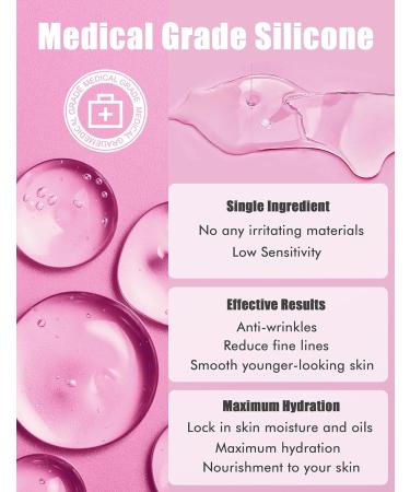 Akissos Silicone Wrinkle Patches for Forehead Wrinkle Reusable Wrinkle Patches for Under Eyes Silicone Face Patches for Mouth Line Smile Line Anti Wrinkle Patches for Fine lines - 5PCS - Buy Online on GoSupps.com