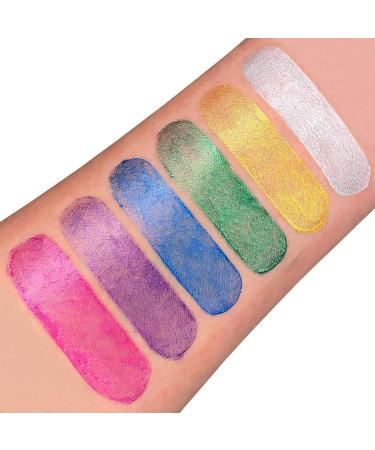 Cosmic Moon Metallic Face & Body Paint Set - 3.5g Professional Makeup for Stunning Designs - International Shipping Available - Buy Online on GoSupps.com