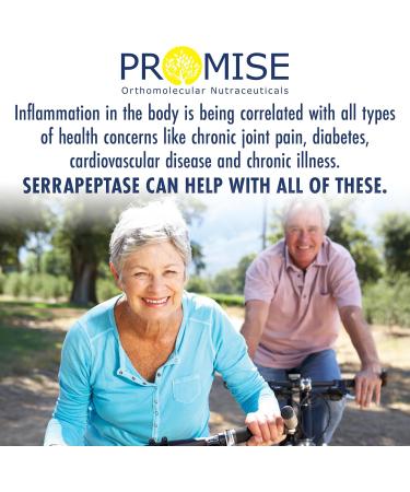 180 DR vcaps Promise Serrapeptase (Serratia Peptidase Enzymes) 120 000 SU MAXIMUM POTENCY Natural Pain Relief Made in Canada - Buy Online on GoSupps.com