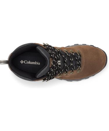 Columbia Men's Newton Ridge Plus II Waterproof Hiking Boots - Suede - 44 EU - Dark Brown & Dark Grey - International Shipping Available - Buy Online on GoSupps.com