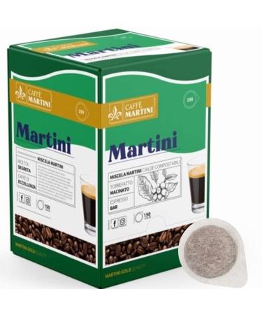GOVITA Artisanal Napoletano Espresso Martini Coffee Green Blend 150 Compostable Waffle ESE 44-1125g - Made in Naples